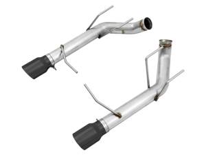 AWE Tuning - AWE Tuning S197 Mustang GT Axle-back Exhaust - Track Edition (Diamond Black Tips) - Image 1