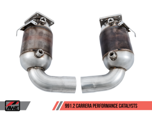 AWE Tuning - AWE Tuning Porsche 991.2 3.0L Performance Catalysts (Non PSE Only) - Image 2