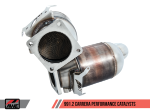 AWE Tuning - AWE Tuning Porsche 991.2 3.0L Performance Catalysts (Non PSE Only) - Image 4