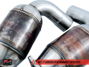 AWE Tuning - AWE Tuning Porsche 991.2 3.0L Performance Catalysts (Non PSE Only) - Image 5