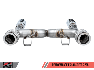 AWE Tuning - AWE Tuning McLaren 720S Performance Exhaust - Chrome Silver Tips - Image 4