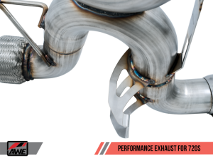 AWE Tuning - AWE Tuning McLaren 720S Performance Exhaust - Chrome Silver Tips - Image 6