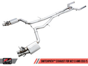 AWE Tuning - AWE Tuning Mercedes-Benz W213 AMG E63/S Sedan/Wagon SwitchPath Exhaust System - for DPE Cars - Image 1