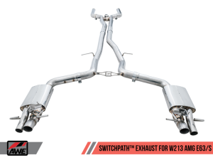 AWE Tuning - AWE Tuning Mercedes-Benz W213 AMG E63/S Sedan/Wagon SwitchPath Exhaust System - for DPE Cars - Image 2