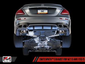 AWE Tuning - AWE Tuning Mercedes-Benz W213 AMG E63/S Sedan/Wagon SwitchPath Exhaust System - for DPE Cars - Image 9