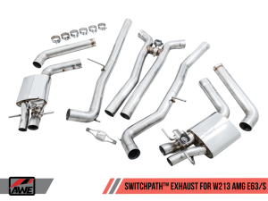 AWE Tuning - AWE Tuning Mercedes-Benz W213 AMG E63/S Sedan/Wagon SwitchPath Exhaust System - for Non-DPE Cars - Image 7