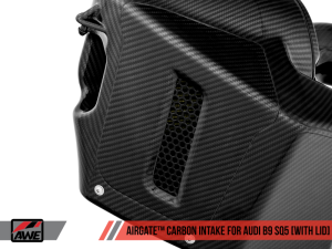 AWE Tuning - AWE Tuning Audi B9 SQ5 3.0T AirGate Carbon Fiber Intake w/ Lid - Image 8