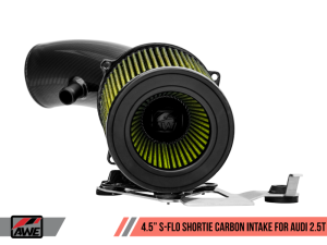 AWE Tuning - AWE Tuning Audi RS3 / TT RS S-FLO Shortie Carbon Fiber Intake - Image 4