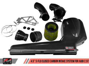 AWE Tuning - AWE Tuning Audi RS3 / TT RS S-FLO Closed Carbon Fiber Intake - Image 3