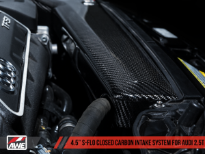 AWE Tuning - AWE Tuning Audi RS3 / TT RS S-FLO Closed Carbon Fiber Intake - Image 7