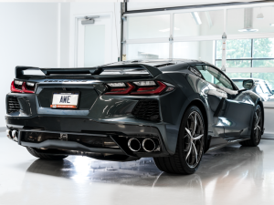 AWE Tuning - AWE Tuning 2020 Chevrolet Corvette (C8) Track Edition Exhaust - Quad Chrome Silver Tips - Image 10