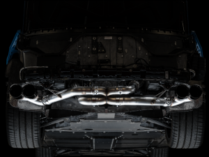 AWE Tuning - AWE Tuning 2020 Chevrolet Corvette (C8) Track Edition Exhaust - Quad Diamond Black Tips - Image 6