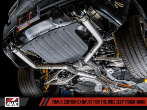 AWE Tuning - AWE Tuning 2020 Jeep Grand Cherokee SRT/Trackhawk Track Edition Exhaust - Use w/Stock Tips - Image 6