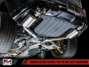 AWE Tuning - AWE Tuning 2020 Jeep Grand Cherokee SRT/Trackhawk Touring Edition Exhaust - Use w/Stock Tips - Image 4