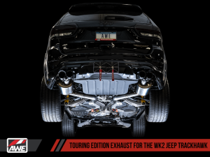 AWE Tuning - AWE Tuning 2020 Jeep Grand Cherokee SRT/Trackhawk Touring Edition Exhaust - Use w/Stock Tips - Image 5