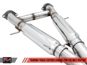 AWE Tuning - AWE Tuning 2020 Jeep Grand Cherokee SRT Track Edition Exhaust - Chrome Silver Tips - Image 9