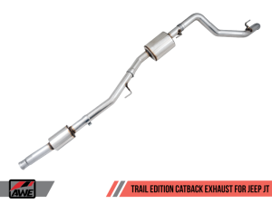 AWE Tuning - AWE Tuning 20-21 Jeep Gladiator JT 3.6L Trail Edition Cat-Back Exhaust - Image 2