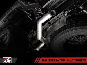 AWE Tuning - AWE Tuning 20-21 Jeep Gladiator JT 3.6L Trail Edition Cat-Back Exhaust - Image 6
