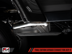 AWE Tuning - AWE Tuning 20-21 Jeep Gladiator JT 3.6L Trail Edition Cat-Back Exhaust - Image 7
