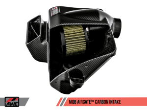 AWE Tuning - AWE Tuning VW GTI/Golf R MK7 1.8T/2.0T 8V (MQB) Carbon Fiber AirGate Intake w/o Lid - Image 1